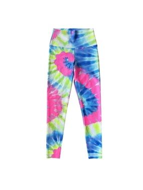BEACH RIOT Sport Tie Dye Ribbed Leggings size medium m
